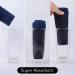 Fast-Drying Microfiber Facial Cloths - 6-Pack Navy Blue Makeup Remover & Washcloths (12x12 inches) - Buy Online on GoSupps.com