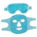 POPETPOP 1 Set Gel Skin Care Facial Puffy Eyes Cold Compress Women Facial Compress Ice Eye Cooling Ice Bead Travel Cosmetic Elastic Rope Goggles