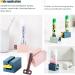 Uouovo 4-Piece Rolling Tube Toothpaste Squeezer with Frosted Handles and Stand | Bathroom Organizer for Saving Toothpaste and Creams - Buy Online on GoSupps.com