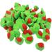 Fruchtgummi B ren & Co. Jelly Strawberry Fruit Gum with Halal Green Rubber Bottom 175g