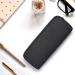 Pencil Pen Case  Dobmit Big Capacity Pencil Pouch Canvas Makeup Bag for Girls and Boys Durable Office Stationery Organizer - Black - Buy Online on GoSupps.com