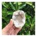 Natural Agate geode Crystal Hole Specimen Contains Clean Crystal Clusters of Very Beautiful Small Stones and Crystals Home Collections