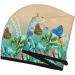 Hair Towel Wrap - Quick Drying Turban with Button | Colorful Plants & Insects Design - Buy Online on GoSupps.com