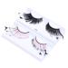 Lurrose Feather False Eyelashes - 2 Pairs Synthetic Extensions for Halloween & Parties - Buy Online on GoSupps.com