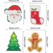 Cartoon Christmas Cleaning Tool Cute Print Effective Cleaning for Kitchen and Home Christmas Scrubber Pattern 1 - Buy Online on GoSupps.com