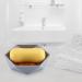 Eco-Friendly Hexagonal Toothbrush Cup & Minimalist Bathroom Set - Gray | Stylish Bathroom Accessories - Buy Online on GoSupps.com
