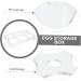 Mikikit Egg Storage Box Storage Bins Storage Drawers Boiled Eggs Server Egg Holder Platter Refrigerator Assorted Color 14.8x9.7x2cm - Buy Online on GoSupps.com