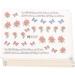 DIY Decals- 50 Sheets Mixed Flower Butterfly Cartoon Nail Art Water Transfer Sticker Nail DIY Decals(BLE) - Buy Online on GoSupps.com