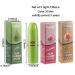 3Pcs Aloe Vera Color Changing Lipstick Set | PH Lip Balm for Girls | Magic Tinted Lip Stain | Green Jelly Lip Gloss | Lip Plumper Mood | Long-Lasting Matte Finish - Buy Online on GoSupps.com