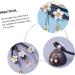 LALAFINA Antique Flower Hairpin Hair Clip Hair Barrettes Hairpin for Women Hair Stick Hair Bun Pin Chinese Hair Fork Hair Decorations Hair Bun Sticks Wooden Girl Accessories Women's - Buy Online on GoSupps.com