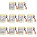 10 Pack 6V 2200mAh BR-AGCF2W Battery Replacement for A98L-0031-0011 Battery with Brown Plug Yellow