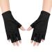 UV Gloves for Gel Nails - UV Protection Gloves Anti UV Fingerless Gloves for Gel Nails 1 Pairs Touchscreen Half Finger Moisturising Gloves Anti UV Gloves for Nail Art Skin Care /SPA/UV Protection