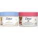 Dove Exfoliating Body Scrub with Macadamia, Rice Milk, Pomegranate Seeds, and Shea Butter - Buy Online on GoSupps.com