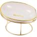 Amosfun 2pcs white light luxury soap holder Accessories decorate Storage food storage containers soap dish dollhouse tv Decorative Soap Holder Bathroom Soap Organizer leaf - Buy Online on GoSupps.com