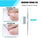 OosoFitt 7Pcs Stainless Steel Ingrown Toenail Clippers Set - Professional Toe Nail Nippers for Surgery Grade Manicure Pedicure - Silver - Buy Online on GoSupps.com