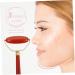 NOLITOY Agate Scraping Board - Facial Massager & Eye Roller Tool Set for Relaxation | 1pc Red 12x7cm - Buy Online on GoSupps.com