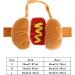 Fogun Funny Hot Dog Coat for Dogs & Cats | Plush Winter Costume for Pets | Stylish Puppy Clothing (S) - Buy Online on GoSupps.com