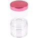 Beauticom 2 oz./ 60 Grams/ 60 ML Thick Wall Round Clear Plastic LEAK-PROOF Jars Container with ROSE GOLD Lids for Cosmetic  Lip Balm  Creams  Lotions  Liquids (12 Jars  Rose Gold) 12 Jars Rose Gold - Buy Online on GoSupps.com