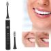 Rechargeable Electric Toothbrush for Adults - Sound Vibration 5 Modes 2 Brushes | Whitening & Deep Cleaning - Buy Online on GoSupps.com