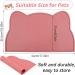 Cat Food Mat Non Slip Cat Dog Bowl Mat Silicone Cat Dog Feeding Mat Stop Food Water Spills Pet Food Mat Waterproof Cat Dog Mat for Floors (44 * 25.5CM Pink) - Buy Online on GoSupps.com