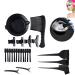 23-part hair dyel brush hair faerben set fermentation coal hair grinds color coloring shell hair clip color dye brush comb for mixing and for the use of hair dye.