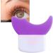 Silicone Eyelash Applicator Baffle Prevents Cosmetic Residue Skin Friendly Mascara Smear Shield Fitting for All Face Shapes Easy To Use for SmudgeFree Makeup (Purple) - Buy Online on GoSupps.com