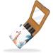 Buy Stylish Lipstick Case - Leather Lip Gloss Organizer with Mirror | Mini Holder Bag in Flamingo Giraffe & Palm Tree Design - Buy Online on GoSupps.com