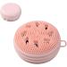 Silicone Face Massager Brush Super Soft Face Scrub Brush with Soft Bristles Smart Face Scrubber Exfoliator Manual Face Wash Scrub for Face Skincare Anti Agging Skin Cleanser Makeup Tool Pink - Buy Online on GoSupps.com