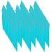 100PCs eyebrow trimmer blade shaver portable face razor eyebrow epilation hair removal cutter razor for woman (color: 100pcs blue)