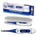 Flexible Tip Digital Thermometer | Accurate Body Temperature Measurement | Term metro Digital con Punta Flexible - Buy Online on GoSupps.com