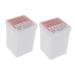 Housoutil 4 Pcs Cleaning Pads Lash Extension Lash Extension Accessories Eyelash Extension Cleaning Supplies Cleaning Rags Salon Wipe Cleaning Wipes Glue White Non-Woven Fabric Cloth