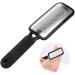 Lurrose Pedicure Foot File - 2 Piece Stainless Steel Foot Scrubber for Hard Skin Removal on Wet & Dry Feet - Perfect for Smooth Feet - Buy Online on GoSupps.com
