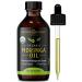 Moringa Oil - Organic USDA Certified, 100% Pure, Cold Pressed & Unrefined Vegan Oil - Natural Moisturizer for Skin, Face, Body & Hair - Great For Fine Lines, Wrinkles - by Mother Nature Organics (4 Ounce) 4 Fl Oz (Pack of 1)