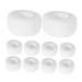 BESPORTBLE 10 Rolls Self- Finger Strap Finger Wraps Athletic Finger Wrap Pressure Head Wrap Self Wrap Athletic Tape Wrap White