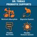 Dr. Tobias Probiotics 30 Billion - 10 Strains - Digestive Health Support - 30 Capsules - Daily Probiotic Supplement - Buy Online on GoSupps.com