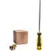 Square File Rasp File for Metal - Professional Wood Files - Woodworking Files with Ergonomic Handle Four Sided Metal File Hand Tool Rasp for Wood and Metalwork Square File With 6-inch Teeth - Buy Online on GoSupps.com