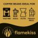 Flamekiss Coffee Beans 1kg - Premium wood-fired roasted Arabica and Robusta espresso beans for a rich and aromatic whole bean coffee experience - Buy Online on GoSupps.com
