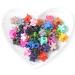 Flower Pattern Mini Hair Claw Clips - 66 pcs Resin Hair Accessories for Girls and Women - Buy Online on GoSupps.com