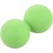 Ficher TPE Ball - Gym Fitness & Therapy Massage Ball for Stress Relief Improved Circulation - Portable Green Exercise Tool - Buy Online on GoSupps.com