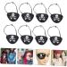 Didiseaon 24 Pcs Pirate Eye Patches Kids & Adults Halloween Costume Accessories | Blindfolds for Parties & Play - Buy Online on GoSupps.com