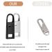 10-Piece Universal Zipper Repair Set - Fix Suitcases Jackets Backpacks & More - Buy Online on GoSupps.com