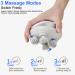 Obest Portable Electrical Head Massager - Heat & 4 Interchangeable Kneading Heads | Best Scalp Massage Device for Ultimate Relaxation - Buy Online on GoSupps.com