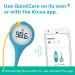 Kinsa Smart Thermometer for Fever - Accurate Digital Medical Termometro for Baby, Kid, and Adult - FDA Cleared Oral, Armpit, or Rectal Temperature Reader - QuickCare Limited Edition - Buy Online on GoSupps.com