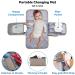 Dikaslon Large Diaper Bag Backpack - Multifunctional Baby Bag with Pacifier Holder & Stroller Belts for Mom & Dad (Khaki) | International Shipping - Buy Online on GoSupps.com