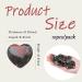 MAIBAOTA Dragon Blood Stone Healing Crystals Gemstones Pocket Gifts Heart-Shaped Nature Spiritual Energy for Women Men Reiki Divination Balancing Yoga Meditation 10PCS - Buy Online on GoSupps.com