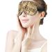 Leopard Skin Sleep Mask - Adjustable Blindfold for Men and Women | Blocks Light for Night Travel and Nap - Buy Online on GoSupps.com