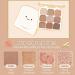 9 Colors Eyeshadow Palette Kit | Cute Toast Shaped Blush & Shimmer | Long-lasting Eye Makeup with Brushes | International Shipping Available - Buy Online on GoSupps.com