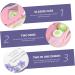 Solustrie Pink Double-Layer Glasses Case for Women | Stylish Leather Sunglasses & Lens Holder | Travel Tweezers Included | Durable Violet PU Design - Buy Online on GoSupps.com