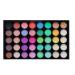40 Colors Eyeshadow Eye Makeup Palette Watercolor Pigment Durable Dry Wet Apply Multipurpose Matte and Glitter Safe To Use for Daily Grooming (E40#2) 1 count (Pack of 1)
