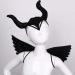 hgnxa Kids Black Devil Wing Ox Horn Headband Halloween Evil Queen osplay Props Hairband - Buy Online on GoSupps.com